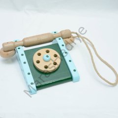 Ahşap Nostaljik Telefon