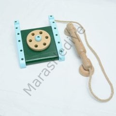 Ahşap Nostaljik Telefon