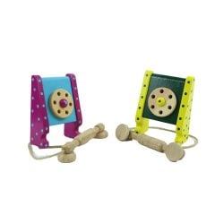 Ahşap Nostaljik Telefon
