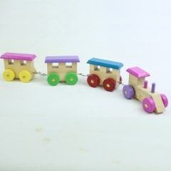 Ahşap Tren Seti